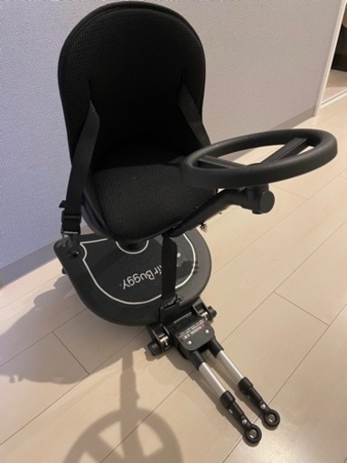 AirBuggy 2WAY BOARD 立ち乗りステップ・座る用ハンドル付きイス