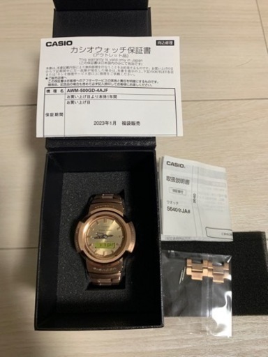 腕時計 CASIO G-SHOCK  AWM-500GD-4AJF