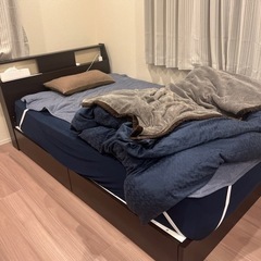 セミダブルベッドフレーム&マットレス