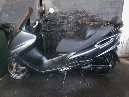 YAMAHA マジェスティ125FI ガンメタ　カスタム 社外マフラー セル始動 軽整備済 マジェスティー YAMAHA マジェスティ125FI ガンメタ カスタム 社外マフラー セル始動