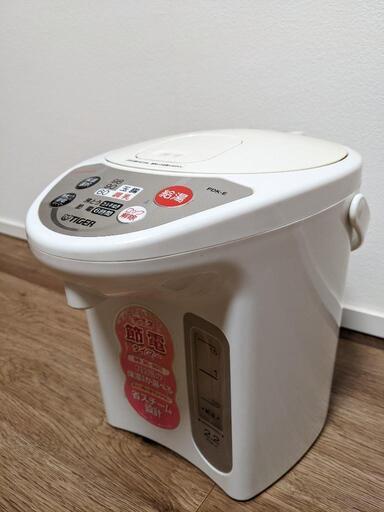【半額値引】タイガー 電気ポット 2.2リットル  PDK-E220