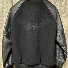 BALスタジャン牛皮（袖）Lサイズ