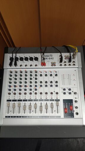 【お値下げして再出品】チャンネルステレオミキサー  ＩｎｔｅｒＭ　ＭＸ－６４２