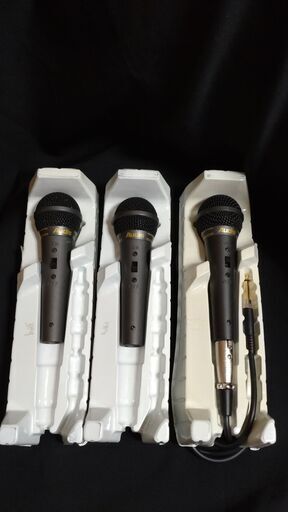 ハンド型 ダイナミックマイク３本セット（メーカー：TOA、型番：Ａｕｄｉｓ　ＤＭ－１５００β） ハンド型 ダイナミックマイク3本セット（メーカー：TOA、型番