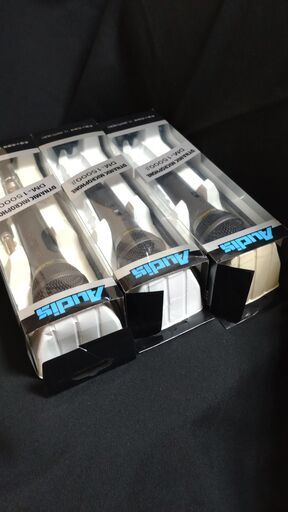 ハンド型 ダイナミックマイク３本セット（メーカー：TOA、型番：Ａｕｄｉｓ　ＤＭ－１５００β） ハンド型 ダイナミックマイク3本セット（メーカー：TOA、型番