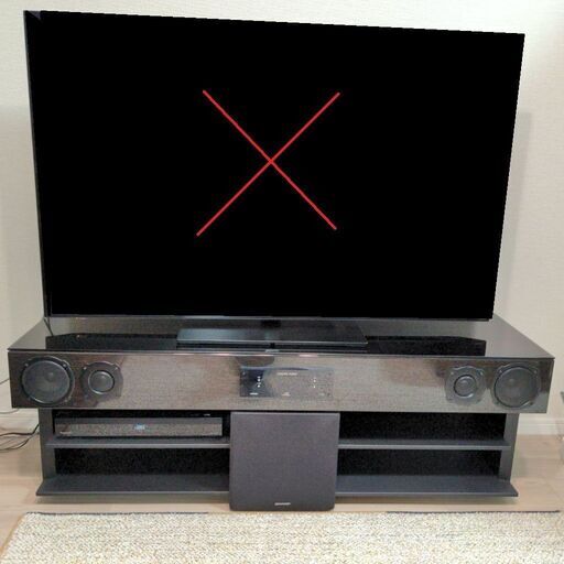 SHARP AQUOSオーディオ AN-ACX2テレビ台