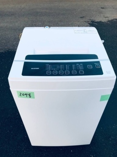 2078番 アイリスオーヤマ✨電気洗濯機✨IAW-T602E‼️
