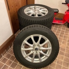 【2020年製】スタッドレス4本セット❗️　ホイール付DUNLOP 215/65R/16 アルファード