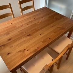 IKEAのテーブルイスセット！