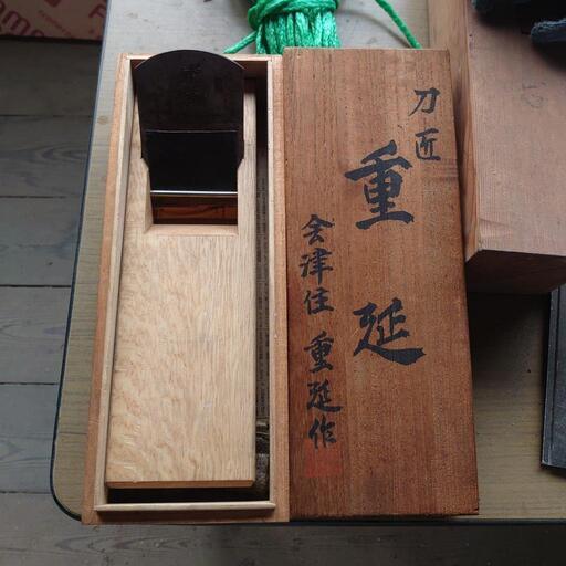 カンナ 左重延 きりの箱付き未使用品