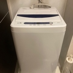 シンプルな洗濯機