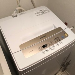 【交渉成立】アイリスオーヤマ 洗濯機 白 IAW-T502EN