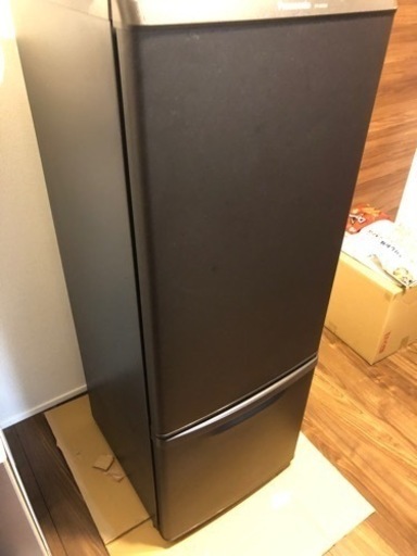 【美品】1人暮らし用　冷蔵庫　Panasonic 168L 2019 マットブラウン