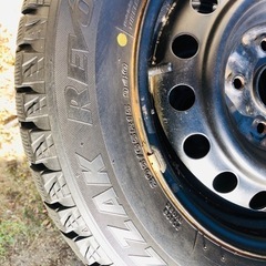 冬タイヤ 205/65R15 セレナ等用ホイール付きスタッドレス ブリザック 4本組