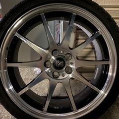 プリウス30 5018インチホイールPCD100オフセット7J