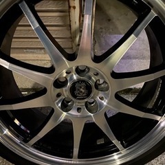 プリウス30 5018インチホイールPCD100オフセット7J