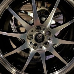 プリウス30 5018インチホイールPCD100オフセット7J