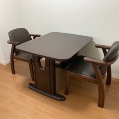 美品】IDC 大塚家具 ダイニングテーブル 椅子 高級家具