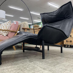 家具ならトレファク吉川店！！ CASSINA(カッシーナ) 1人掛けソファ ヴェランダ ブラック イタミ・使用感有り