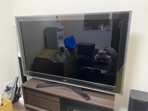 テレビ（REGZA55型）＋テレビ台