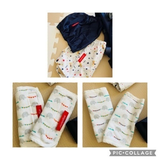 子供用品 【中古・美品】おまけ付き アンジェレッテ 抱っこ紐(ネイビー)