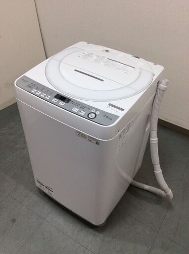 2/16受渡済）JT6008【SHARP/シャープ 7.0㎏洗濯機】美品 2020年製 ES ...