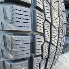 ［終了］20000円スタッドレスタイヤ　ホイール付き　225/65R17