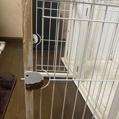 ペットケージ ナチュラルワン トイレルーム付おやすみケージLL