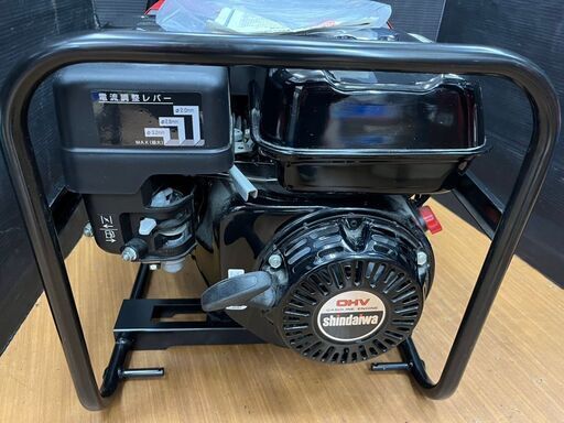 引取限定】新ダイワ EW130 エンジン溶接機 未使用 保管品 箱なし 軽量 