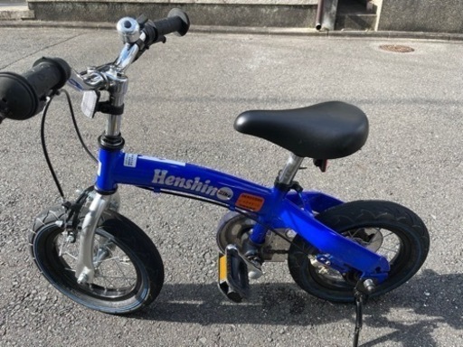 3歳半・4歳すぐ乗れてしまう「へんしんバイク2」が初自転車に