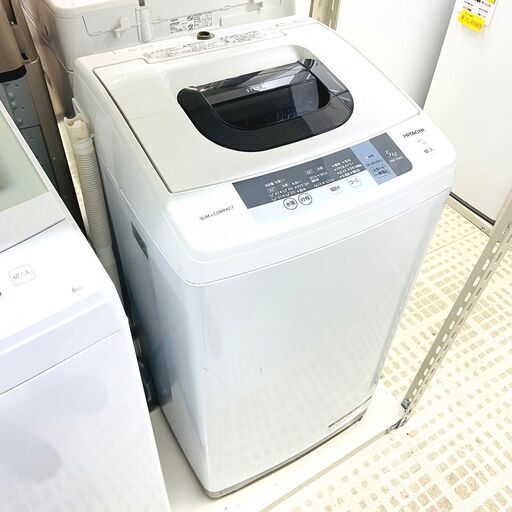 【ジモティ特別価格】日立/HITACHI 洗濯機 NW-5WR 2016年製 5キロ