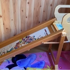 完了　希少品　木製滑り台　ディズニー　希少ビンテージ品