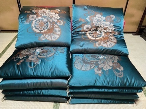 紀乃国屋ふとん店」未使用のフカフカざぶとん1枚1000円❕