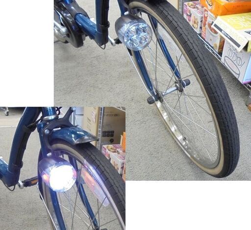 札幌白石区 値下げ パナソニック 電動アシスト自転車 ギュットBE-ENM633AV 幼児2人同乗基準適合車 3人乗り 電動自転車 22-26インチ 自転車 本郷通店