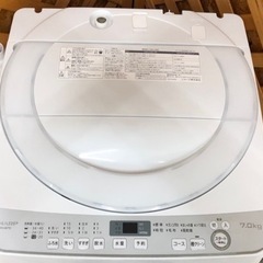 愛品館江戸川店】シャープ7.0kg全自動洗濯機（2020年製）お