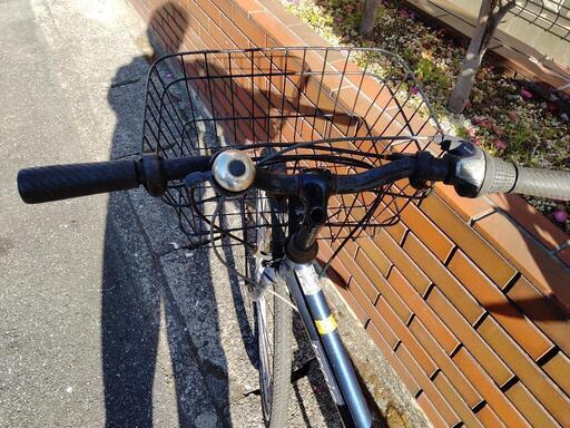 値引き(chariyoshy)trois 27インチ自転車 6段ギア ブルー