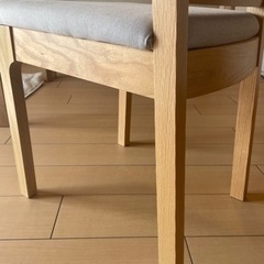 IKEAエーケダーレン伸縮式テーブル、チェア2脚、ダイニングベンチ 
