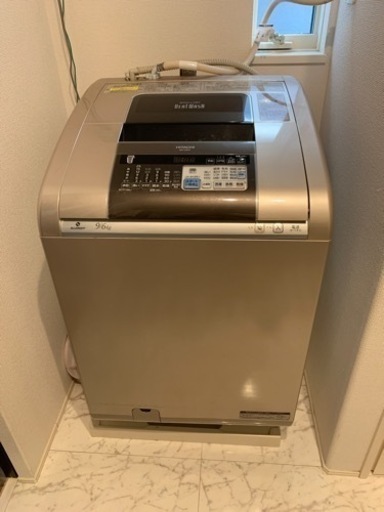 日立 乾燥機能付き洗濯機 BW-D9PV