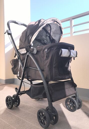 ペットパラダイス製ペットカート／遮熱機能付き／カート初心者に