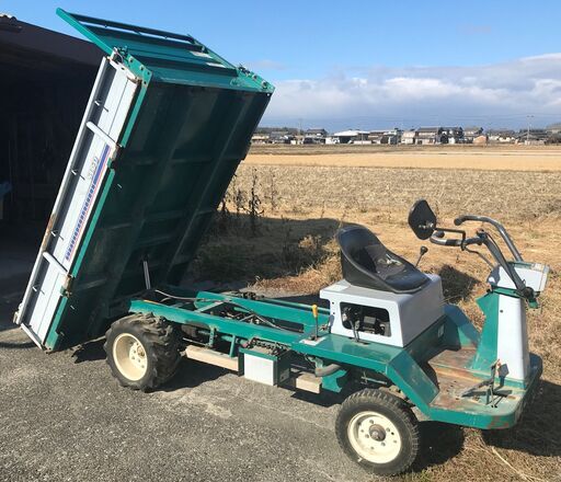 農機具 アテックス  農用運搬車 ★SL50★ 積載600㎏　ATEX　走行ダンプOK！　ホイル型 ２WD　【滋賀引き取り限定】