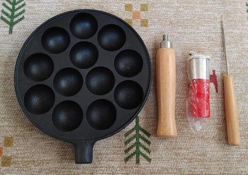 鋳鉄製たこ焼き器
