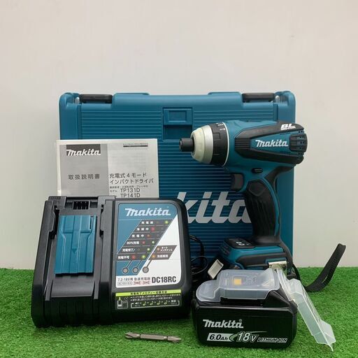 マキタ makita TP141DRGX 4モードインパクトドライバー【野田愛宕店】【店頭取引限定】【未使用】管理番号：ITBFNH8Q2QTS