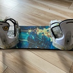 子供用スノーボード　115cm（ビンディング付き）