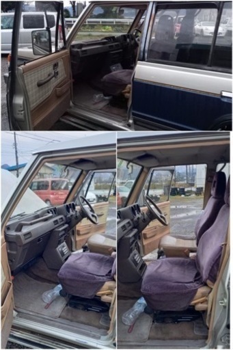 三菱 パジェロ　昭和63年 L049GW ミッションAT エクシード４WD ターボ 書類あり