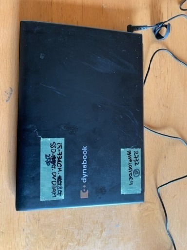 （売約済）断捨離特価！人気小型軽量13.3インチ型　Dynabook Satellite　R732改⑥　新品SSD258G　DVDRAM 搭載　Win10 pro 64bit