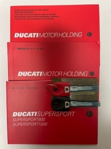 商談中◎最終値下げ◎ DUCATI ドゥカティ SS800 ss800 スーパースポーツ　Ducati ducati ドカティ　走行距離6000Km 車検令和6年10月まで