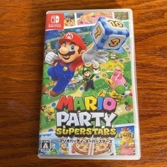 【美品】マリオパーティスーパースターズ　Switch