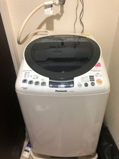 パナソニック8キロ洗濯機乾燥機能付き配送相談