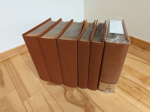 レザーポケットアルバム 6冊（1000枚分）