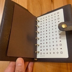 ルイヴィトン　ダミエ　手帳